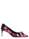 Dolce & Gabbana Lollo Embellished Floral Pumps