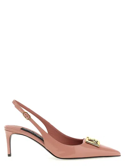 Dolce & Gabbana 'lollo' Slingback In Pink