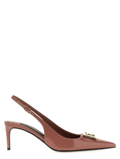 Dolce & Gabbana 'lollo' Slingback In Pink