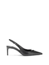 Dolce & Gabbana Pointed Toe Slingback High Heel Sandals