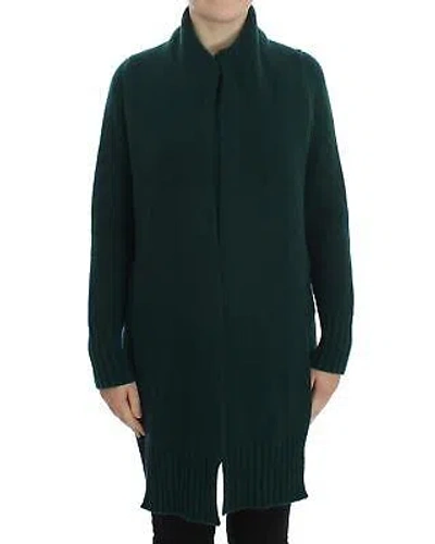 Pre-owned Dolce & Gabbana Long Cashmere Cardigan - Jumpers - Green -size 42