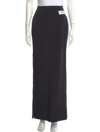 Pre-owned Dolce & Gabbana Long Skirt W/ Tags In Gray