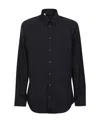 Dolce & Gabbana Black Essential Cotton Shirt In Black
