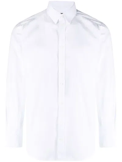 DOLCE & GABBANA LONG-SLEEVE BUTTON-FASTENING SHIRT
