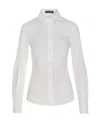 Dolce & Gabbana Tailored Shirt With Collared Neck And Buttoned Cuffs In White