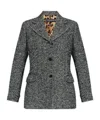 Dolce & Gabbana Long Sleeve Casual Jacket In Gray