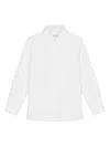 Dolce & Gabbana Long-sleeve Cotton Shirt In White