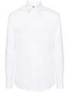 Dolce & Gabbana Long-sleeved Formal Shirt In White