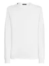 Dolce & Gabbana Long-sleeve Cotton T-shirt In White