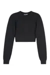 Dolce & Gabbana Women's Long Sleeve Crew-neck Sweater In White