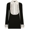 Dolce & Gabbana Mini Dress In Black