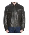 Dolce & Gabbana Bomber In Aged-effect Leather In Black