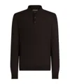 Dolce & Gabbana Long-sleeve Polo Shirt In Multi