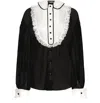 Dolce & Gabbana Long Sleeve Shirt In Black