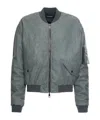 Dolce & Gabbana Grey Solid Mock Collar Jacket