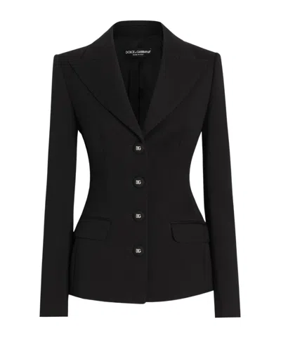 DOLCE & GABBANA LONG-SLEEVED CASUAL JACKET