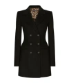 Dolce & Gabbana Wool And Cashmere Turlington Jacket In Black