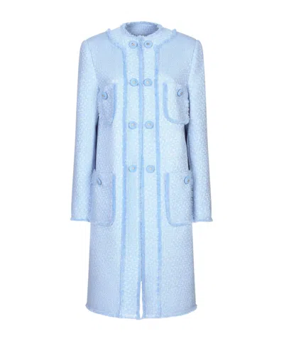 Dolce & Gabbana Coat In Pink