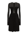 Dolce & Gabbana Long-sleeved Dress In Black