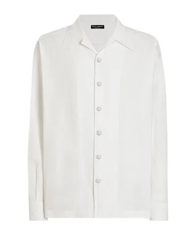 DOLCE & GABBANA DOLCE  GABBANA LONG-SLEEVED HAWAII SHIRT