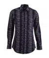 Dolce & Gabbana Man Shirt Black Size 16 Cotton In Black