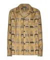 Dolce & Gabbana Chair-motif Print Shirt In Nude