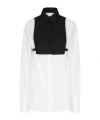 Dolce & Gabbana Cotton Shirt With Contrasting Shirt Front In White