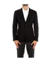 Dolce & Gabbana Long Sleeved Suit Jacket In Black