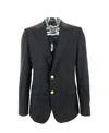 Dolce & Gabbana Long Sleeved Suit Jacket In Black