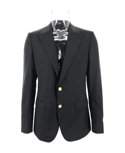 Dolce & Gabbana Long Sleeved Suit Jacket In Black