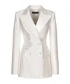Dolce & Gabbana Long-sleeved Suit Jacket In White