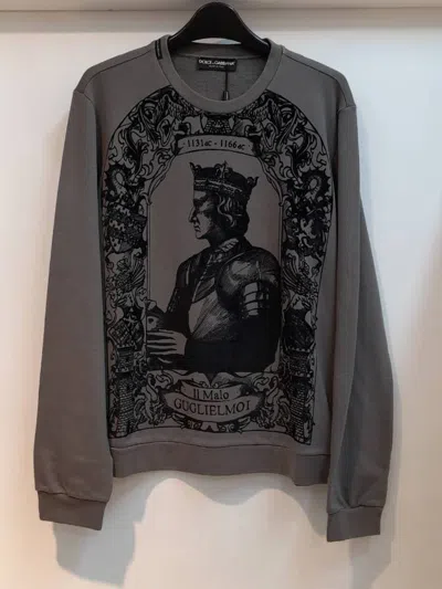 Dolce & Gabbana Long-sleeved Sweater In Black