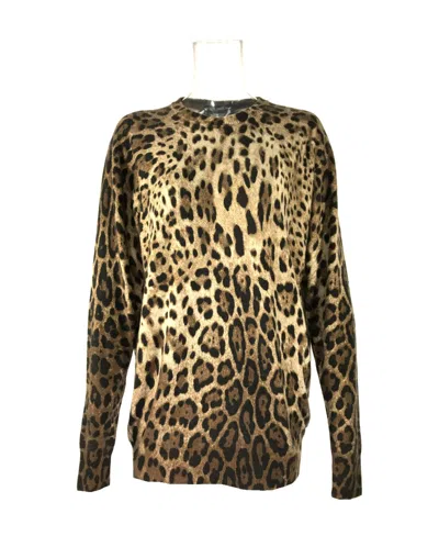 Dolce & Gabbana Long-sleeved Sweater In Black