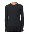 Dolce & Gabbana Crewneck Wool Blend Sweater Patch In Gray