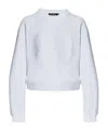 Dolce & Gabbana Long-sleeved Sweater In White