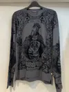Dolce & Gabbana Long-sleeved T-shirt In Black