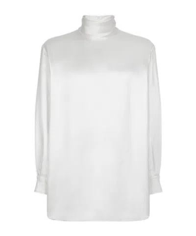 Dolce & Gabbana Long-sleeved T-shirt In White