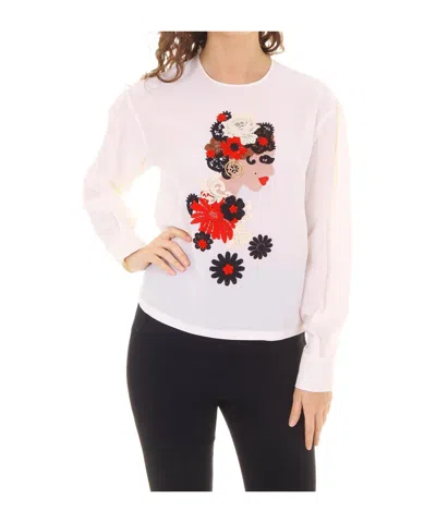 Dolce & Gabbana Long-sleeved T-shirt In White