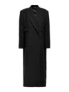 Dolce & Gabbana Long Tuxedo Coat Coats And Trench Coats Black In Black