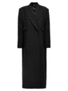 Dolce & Gabbana Long Tuxedo Coat Coats And Trench Coats Black In Black