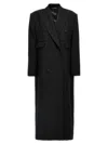 Dolce & Gabbana Long Tuxedo Coat Coats And Trench Coats Black In Black