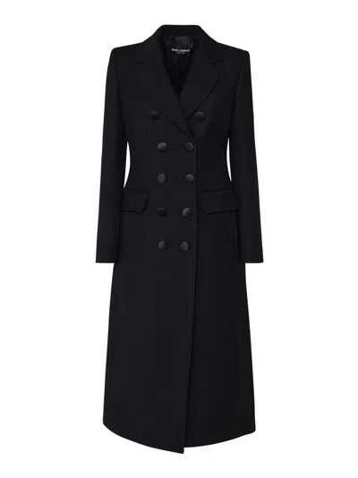 DOLCE & GABBANA LONGCOAT IN VIRGIN WOOL