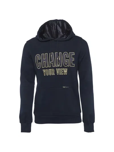 Pre-owned Dolce & Gabbana Long-sleeve Drawstring Hoodie In Blue