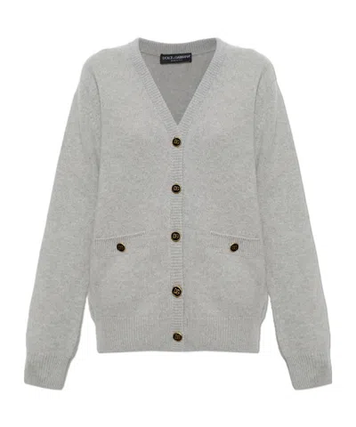 Dolce & Gabbana Long-sleeve Knit Top In Multi