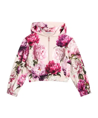 Dolce & Gabbana Long-sleeve Sweatshirt In Pink