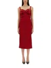 Dolce & Gabbana Longuette Dress With Cone Cups