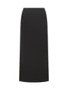 Dolce & Gabbana Longuette In Technical Fabric In Black