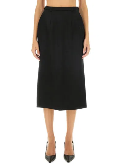 DOLCE & GABBANA DOLCE & GABBANA LONGUETTE SKIRT