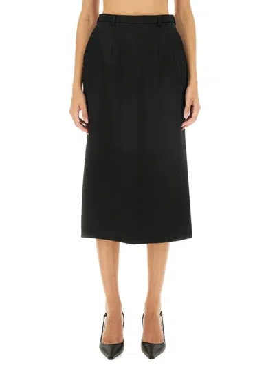 DOLCE & GABBANA DOLCE & GABBANA LONGUETTE SKIRT