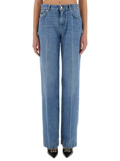 DOLCE & GABBANA DOLCE & GABBANA "LOOSE" DENIM JEANS